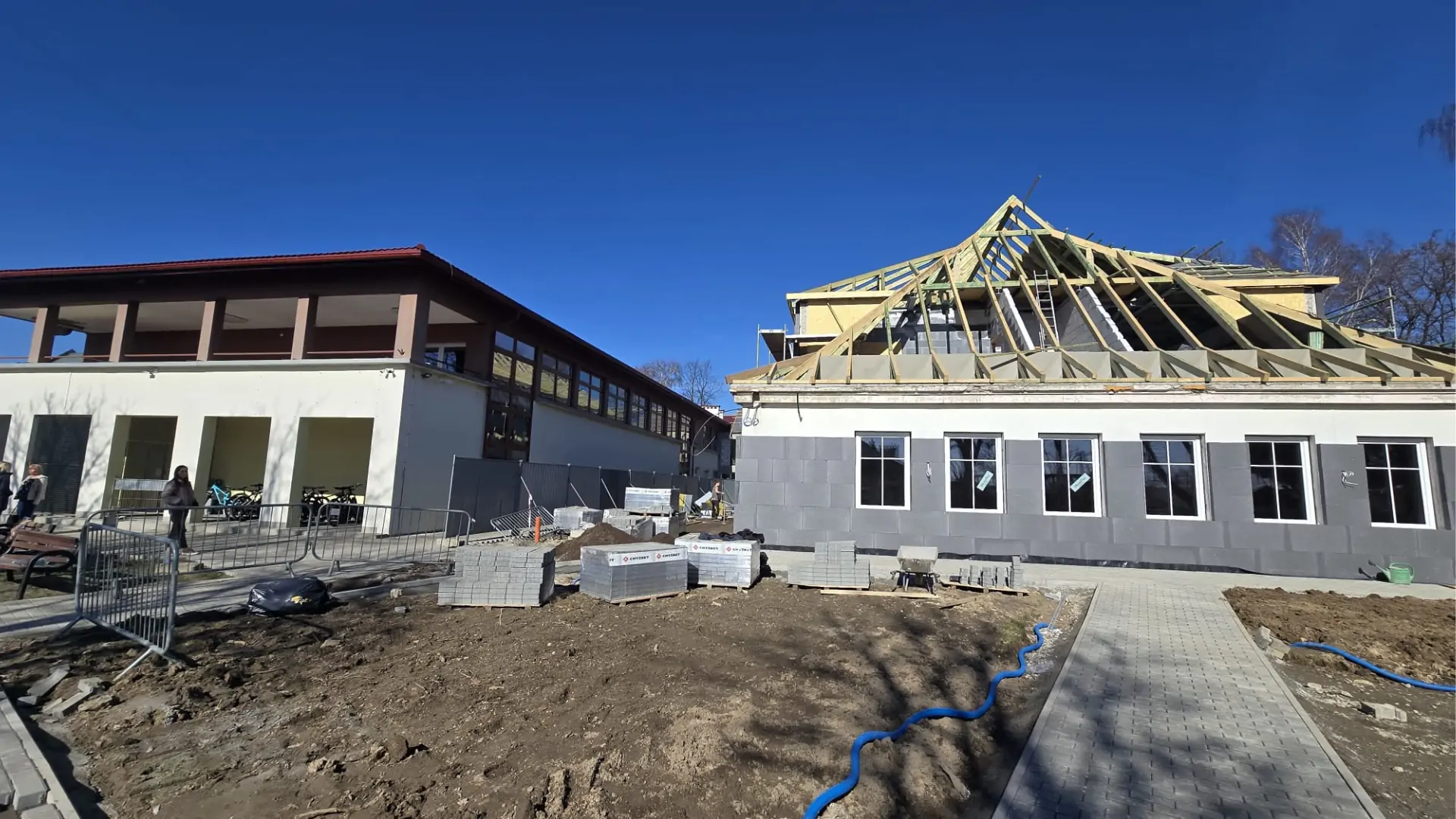 plac budowy szkoły podstawowej w Libertowie